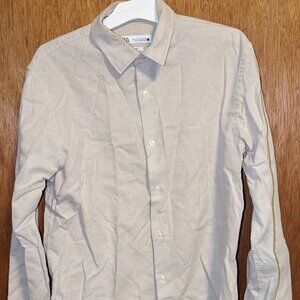 Zara Slim Fit White Dress Shirt